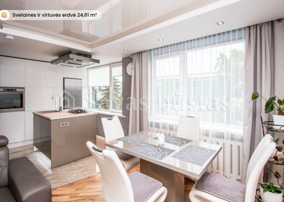 Parduodamas 2 kambarių butas miesto centre, Vilniaus g. 251, &Scaron;iauliuose