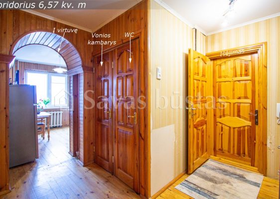 Parduodamas 2 kambarių butas patrauklioje vietoje, Masčio g., Telšiuose
