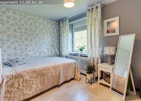 Parduodamas 2 kambarių butas ŠALIA CENTRO, 2 – AME AUKŠTE Baltupėnų g., Šiauliuose