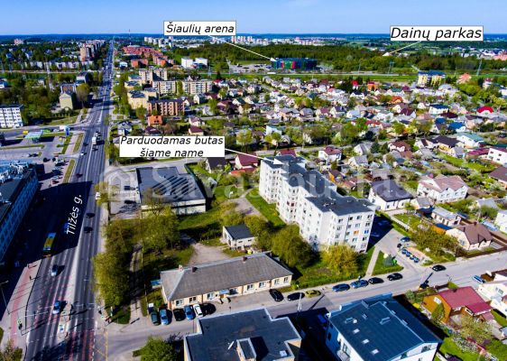 Parduodamas 2 kambarių butas ŠALIA CENTRO, 2 – AME AUKŠTE Baltupėnų g., Šiauliuose