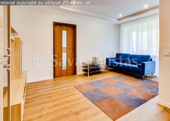 Parduodamas 2 kambarių butas su išmokėta namo renovacija Radvilų g., Radviliškyje
