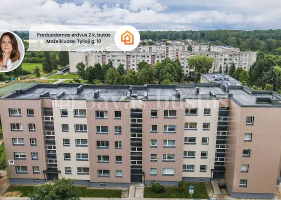 Parduodamas 2 kambarių butas Tylioji g. 10, Mažeikiuose – renovuotame name
