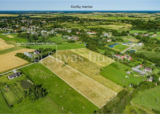 Parduodamas 91 aro sklypas gražioje vietoje, Pangesų k., Klaipėdos r.