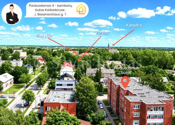 Parduodamas butas Kai&scaron;iadoryse, J. Basanavičiaus g. 7
