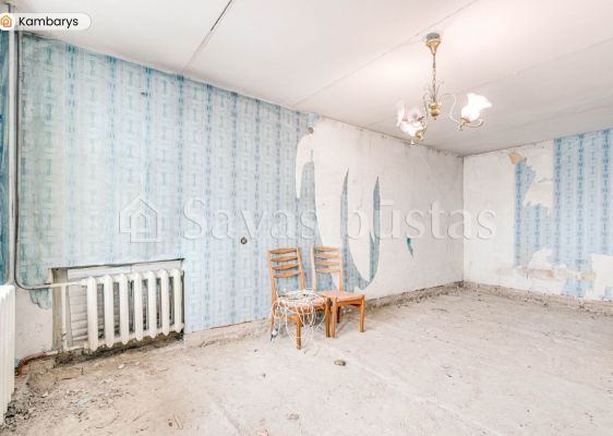 Parduodamas erdvus 1 kambario butas Radviliškyje, J. Jaramino g.