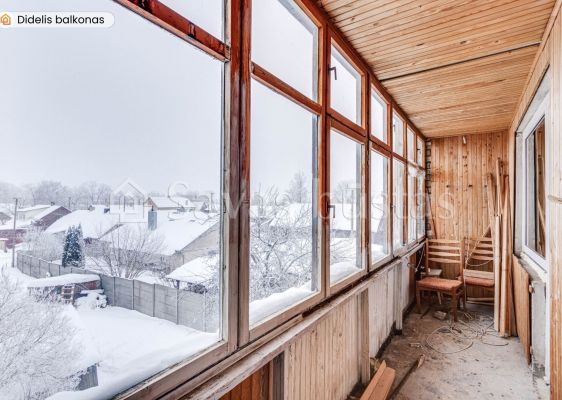 Parduodamas erdvus 1 kambario butas Radviliškyje, J. Jaramino g.