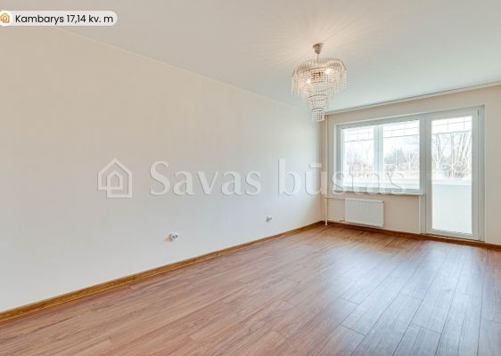 Parduodamas erdvus 1 kambario butas Šiauliuose, Kviečių g.