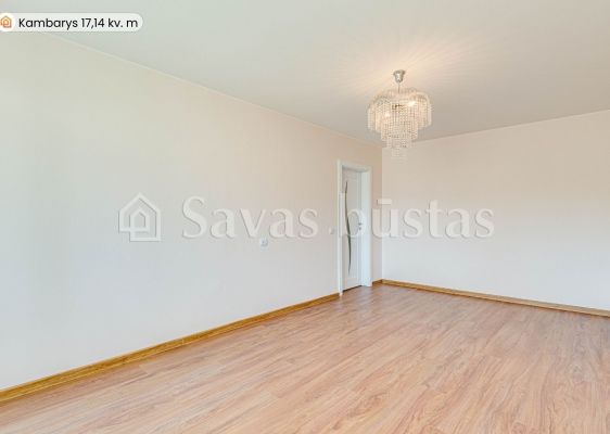 Parduodamas erdvus 1 kambario butas Šiauliuose, Kviečių g.