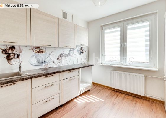 Parduodamas erdvus 1 kambario butas Šiauliuose, Kviečių g.