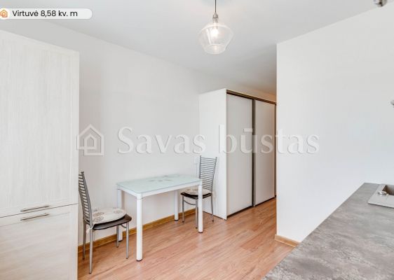 Parduodamas erdvus 1 kambario butas Šiauliuose, Kviečių g.