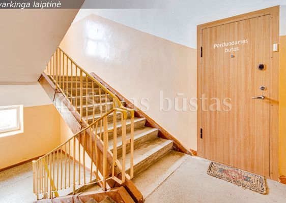 Parduodamas erdvus 2 kambarių butas Spindulio g. 10B, Šiauliuose
