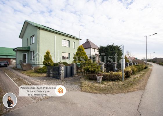 Parduodamas erdvus ir jaukus namas Bir&scaron;tone su 18 a. žemės sklypu