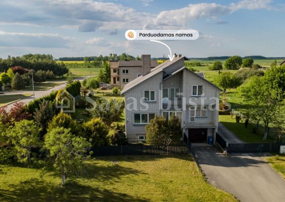 Parduodamas erdvus mūrinis namas Gaudžiočių g. 44, Naujojoje Akmenėje