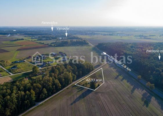 Parduodamas gyvenamasis namas su 42,33 arų namų valdos sklypu Panevėžio r., Bobkalnio k.