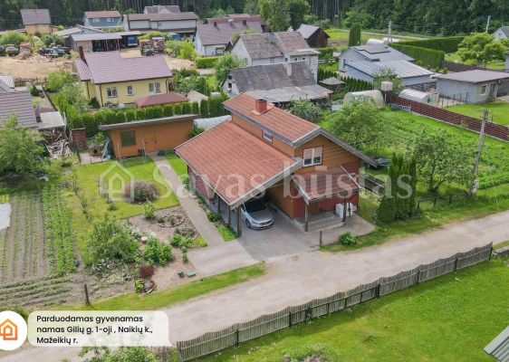 Parduodamas gyvenamasis namas su 6 arų sklypu SB &bdquo;Papartis&ldquo;, Naikių k., vos 4 km nuo Mažeikių miesto.