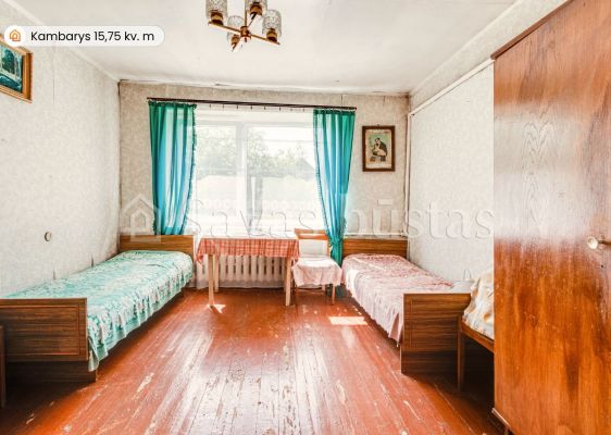 Parduodamas mūrinis namas su 57,06 arų žemės sklypu Kaštonų g., Upynos k., Telšių r.