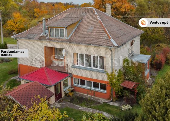 Parduodamas mūrinis namas su ūkiniu pastatu ir 29,54 arų sklypu Užventyje