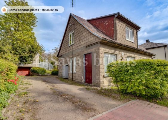 Parduodamas namas šalia miesto centro ir Masčio ežero Telšiuose, Muziejaus g. 13