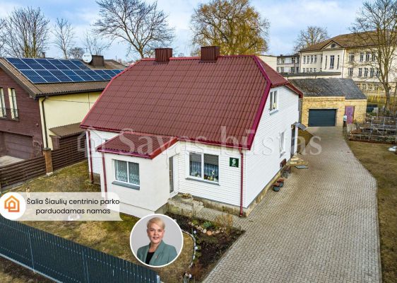 Parduodamas namas &Scaron;iauliuose, prie centrinio miesto parko, Dobilo g. 6