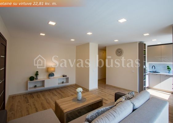 Parduodamas naujai suremontuotas 2 kambarių butas Ežero g. 19, Šiauliuose.