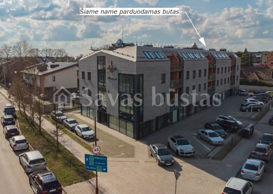 Parduodamas naujos statybos, šviesus ir jaukus 2 kambarių butas, Šiauliuose, S. Daukanto g. 47