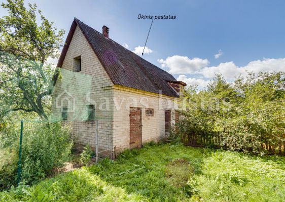 Parduodamas rąstinis namas su 10,92 arų žemės sklypu Skirolaukio g., Kuršėnuose