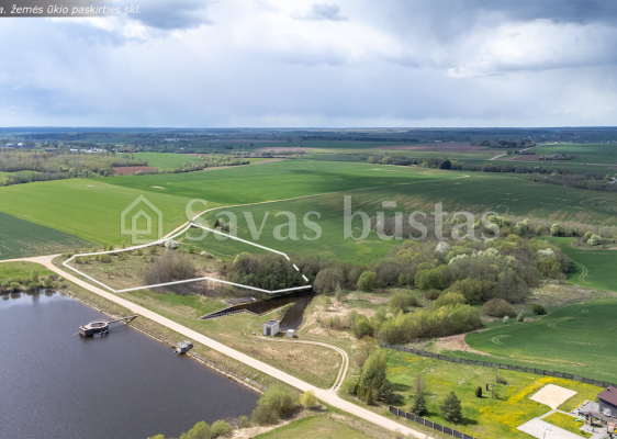 Parduodamas sklypas su upės pakrante Kauno r., Babtų sen., Janušonių k.