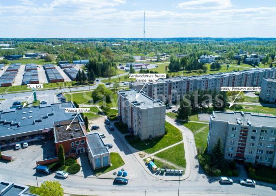Parduodamas 2 kambarių butas Panevėžio g. 36, Rokiškio mieste