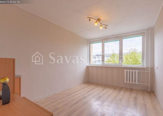Parduodamas tvarkingas1 kambario butas bendrabučio tipo name Nemuno g. 15, Panevėžys
