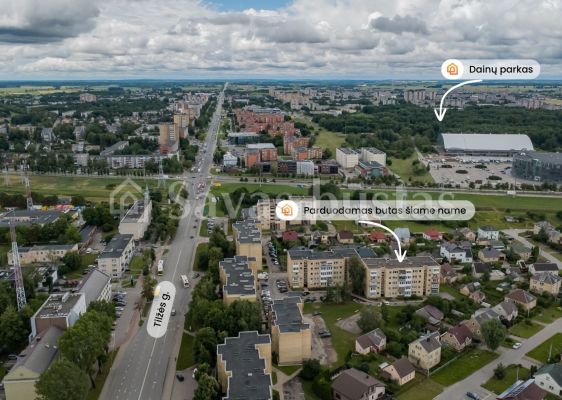 Parduodamas tvarkingas 1 kambario butas Tilžės g. 67B, &Scaron;iauliuose