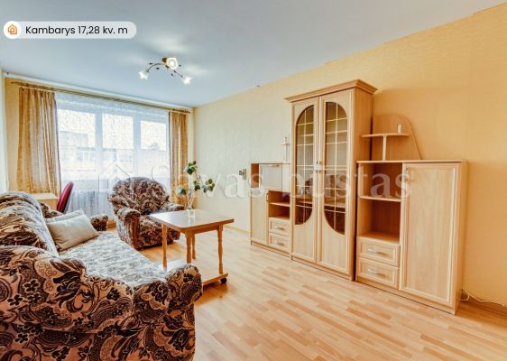 Parduodamas tvarkingas 2 kambarių butas Laisvės al. 34, Radviliškyje