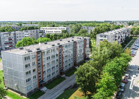 Parduodamas tvarkingas 2 kambarių butas Šiauliuose, Lieporių g. 19