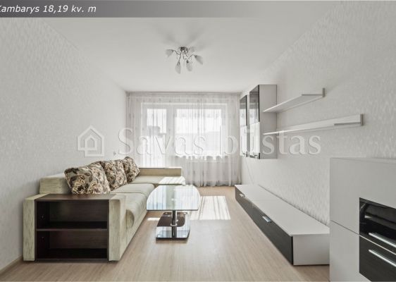 Parduodamas tvarkingas ir šviesus 1 kambario butas Laukininkų g. 4, Klaipėdoje.
