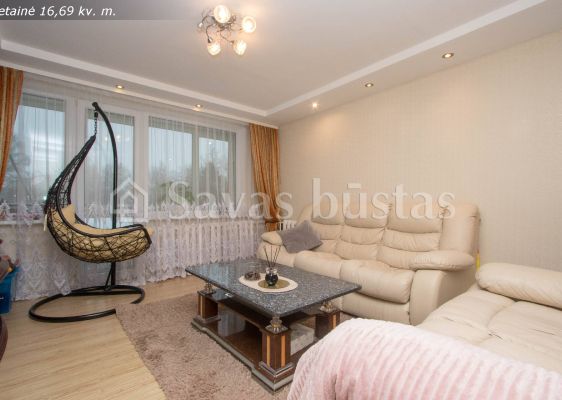Parduodamas tvarkingas, jaukus 3 kambarių butas Radviliškio r., Aukštelkuose, Taikos g.