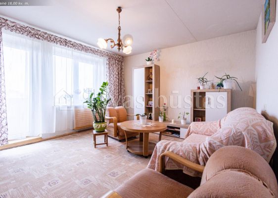 Parduodamas tvarkingas, patogaus išplanavimo, 2 kambarių butas Projektuotojų g. 12, Panevėžyje