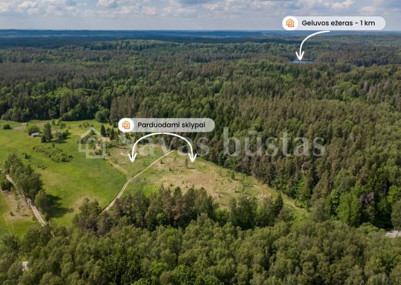 Parduodami du sklypai Maskvytės k., Kelmės g., &Scaron;iaulių r.