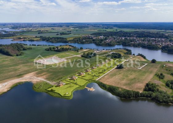 Parduodami išskirtinėje vietoje, prie ežero, uždarame, naujai suformuotame namų kvartale "Liepų alėja" sklypai