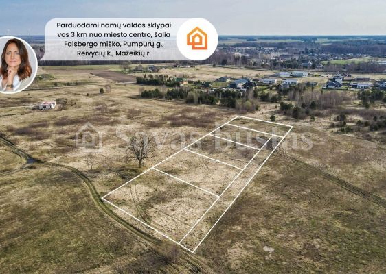 Parduodami namų valdos sklypai Pumpurų g., Reivyčių k., Mažeikių r.