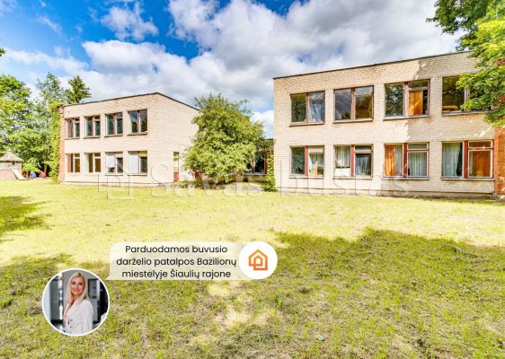 Parduodamos buvusio darželio patalpos Darželio g., Bazilionų mstl., Šiaulių r.