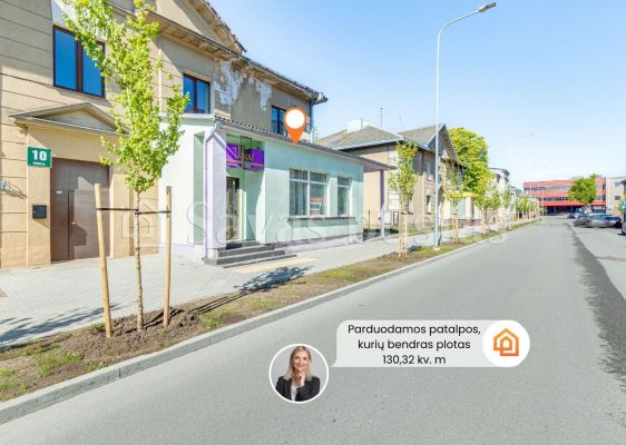 Parduodamos maitinimo paskirties patalpos Šiaulių miesto centre Stoties g.