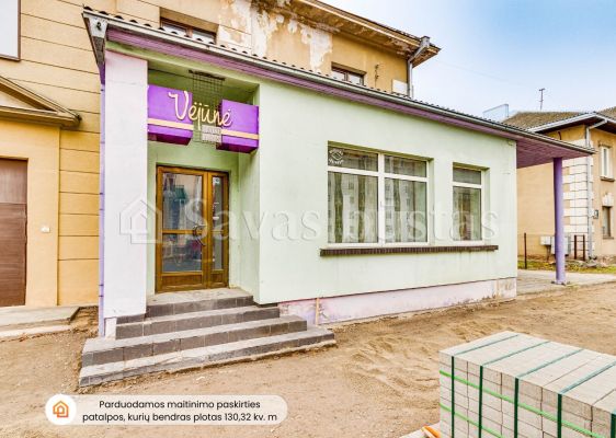 Parduodamos maitinimo paskirties patalpos Šiaulių miesto centre Stoties g.