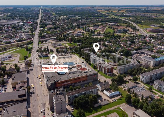 Parduodamas 2 kambarių butas - studija per 2 aukštus Šiauliuose, J. Greimo g. 63 A.