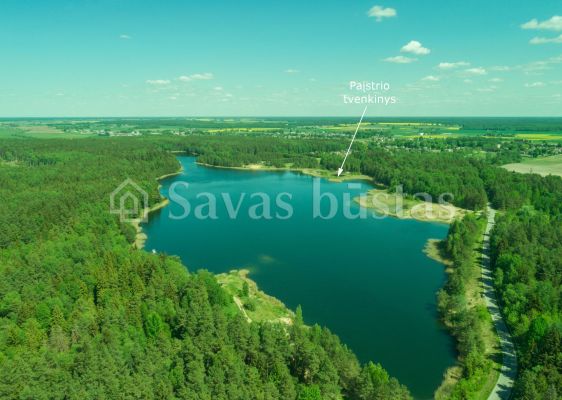 Parduodamas 6 arų sklypas su nameliu šalia vandens telkinio, tik 13 km iki Panevėžio miesto! SB „Juodlieknis“ Draugystės g.