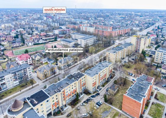 Parduodamos komercinės patalpos Šiauliuose