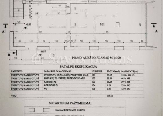 Parduodamos komercinės patalpos Šiauliuose