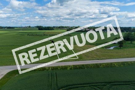 Parduodamas 26 a.  namų valdos žemės sklypas Marijampolės sav., Patilčių km. 9A