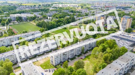 Parduodamas 2 kambarių butas &Scaron;iauliuose, S. Dariaus ir S. Girėno g. 14.