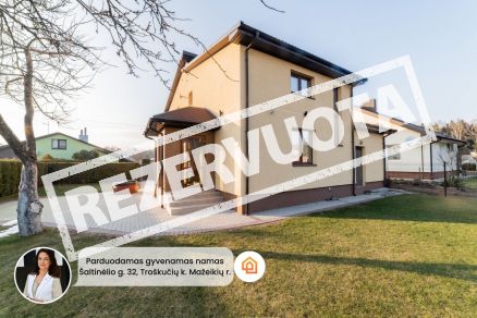 Parduodamas jaukus ir modernus namas Tro&scaron;kučių k., &Scaron;altinėlio g., Mažeikių r.