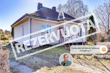 Parduodamas namas &scaron;alia miesto centro Tel&scaron;iuose, Plungės g. 9