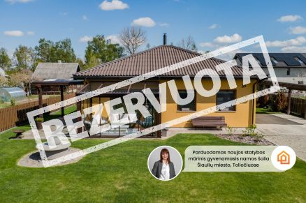 Parduodamas pilnai įrengtas gyvenamasis namas  Rožių g. 55, Toliočiuose,  &Scaron;iaulių r.